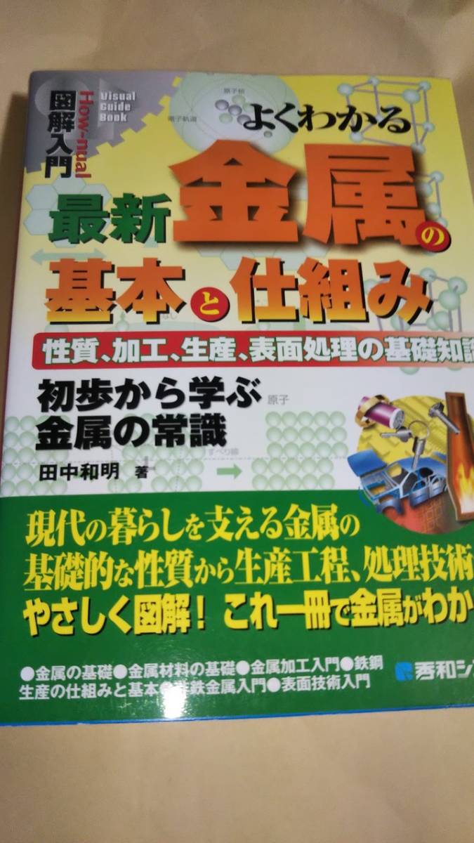 図解入門　よくわかる　最新金属の基本と仕組み　田中和明　秀和システム_画像1