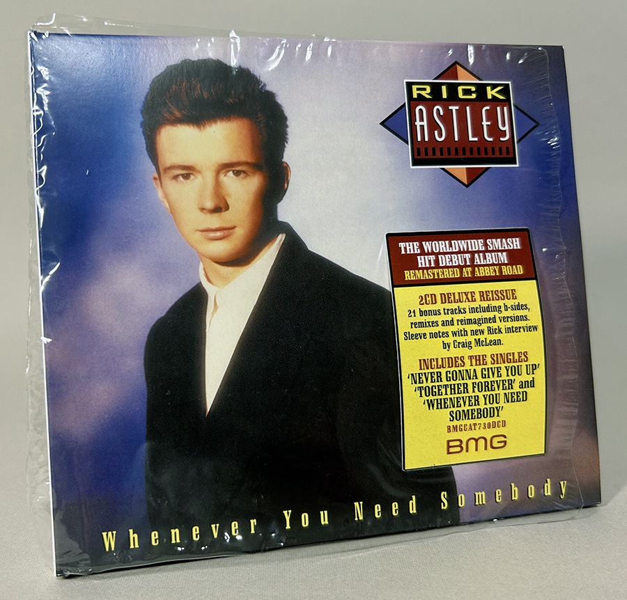 希少 BGM RICK ASTLEY リックアストリー ベスト CD 2枚組み｜洋楽