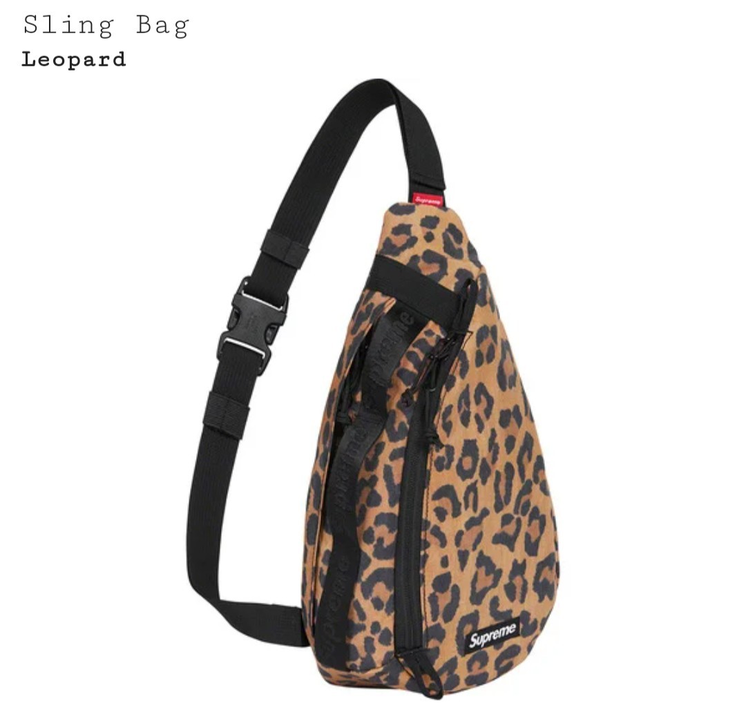 国内正規品新品未使用Supreme sling bag Leopard シュプリームスリング