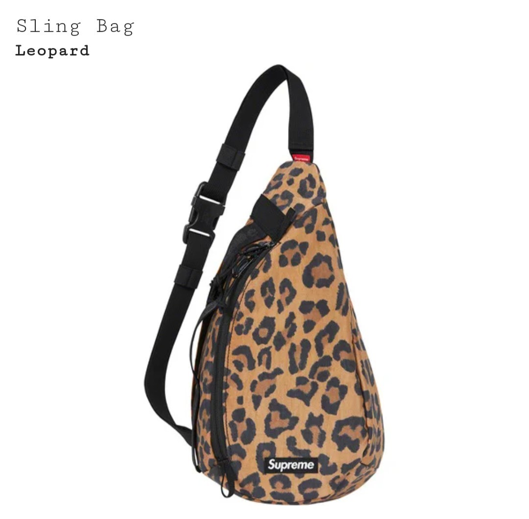 国内正規品　新品未使用　Supreme sling bag Leopard シュプリーム　スリング　バッグ　レオパード　斜め掛け　ヒョウ柄　豹柄_画像2