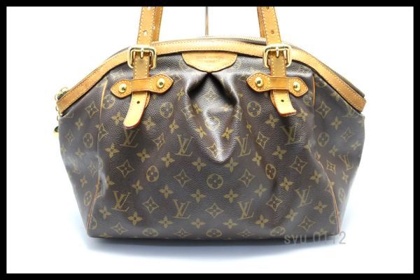 したので 希少美中古□LOUIS VUITTON モノグラム ティヴォリGM レザー