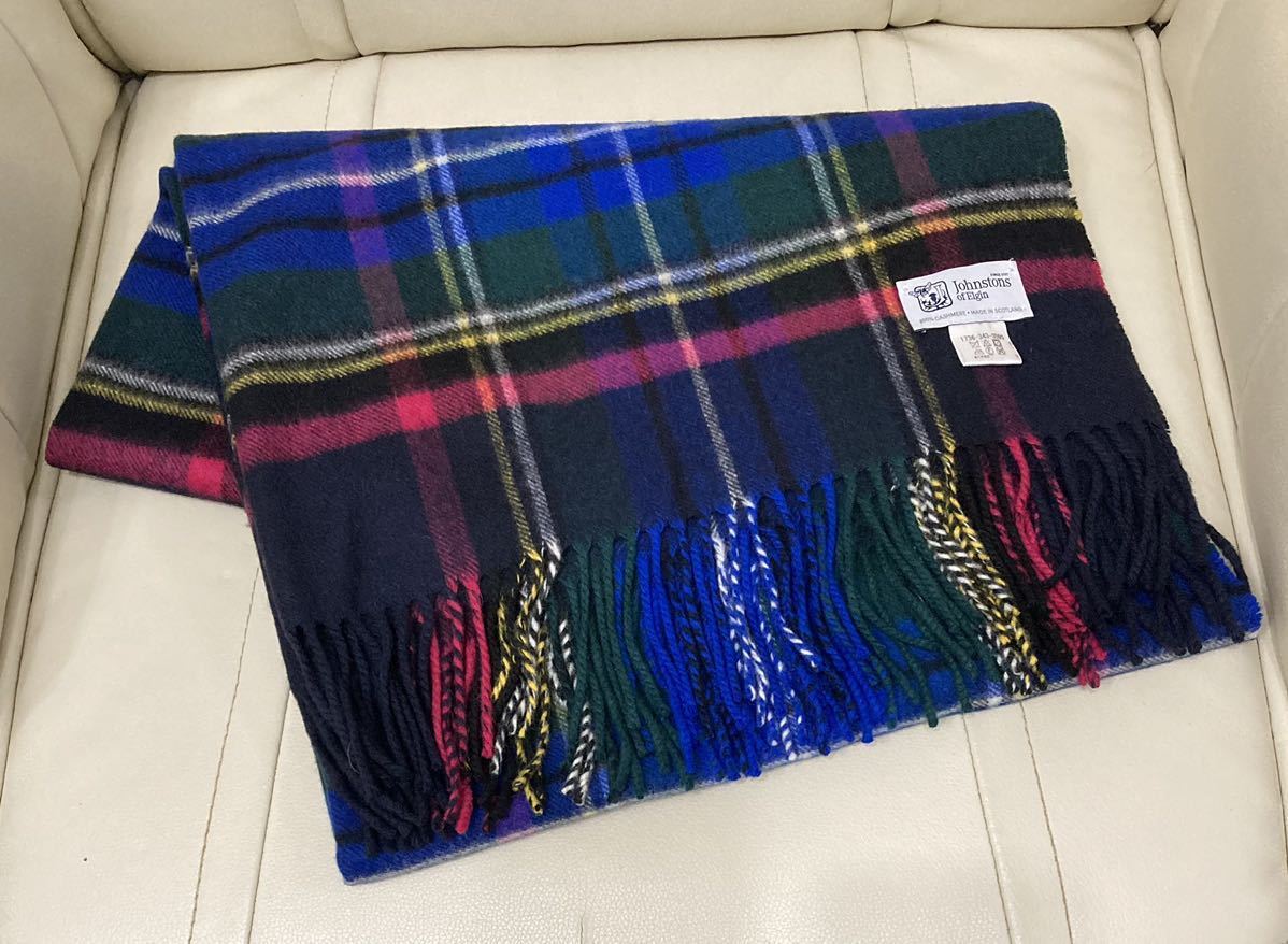かなり希少なアローズ別注】廃盤品 ジョンストンズ カシミア ストール