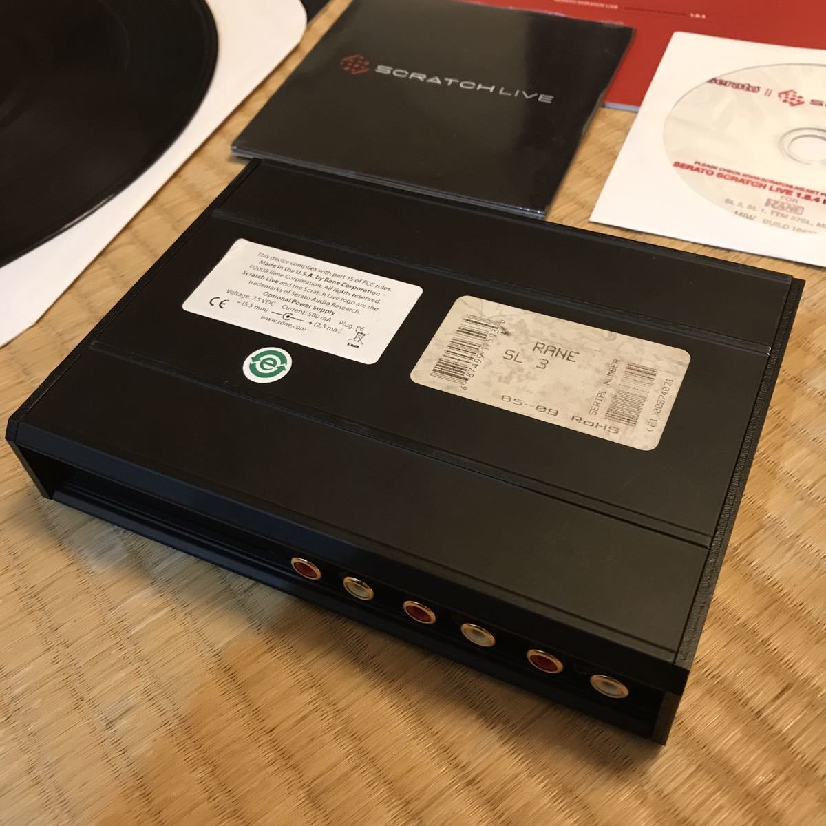 Rane SL3 Serato Scratch Live バイナルあり 絶妙なデザイン 家電