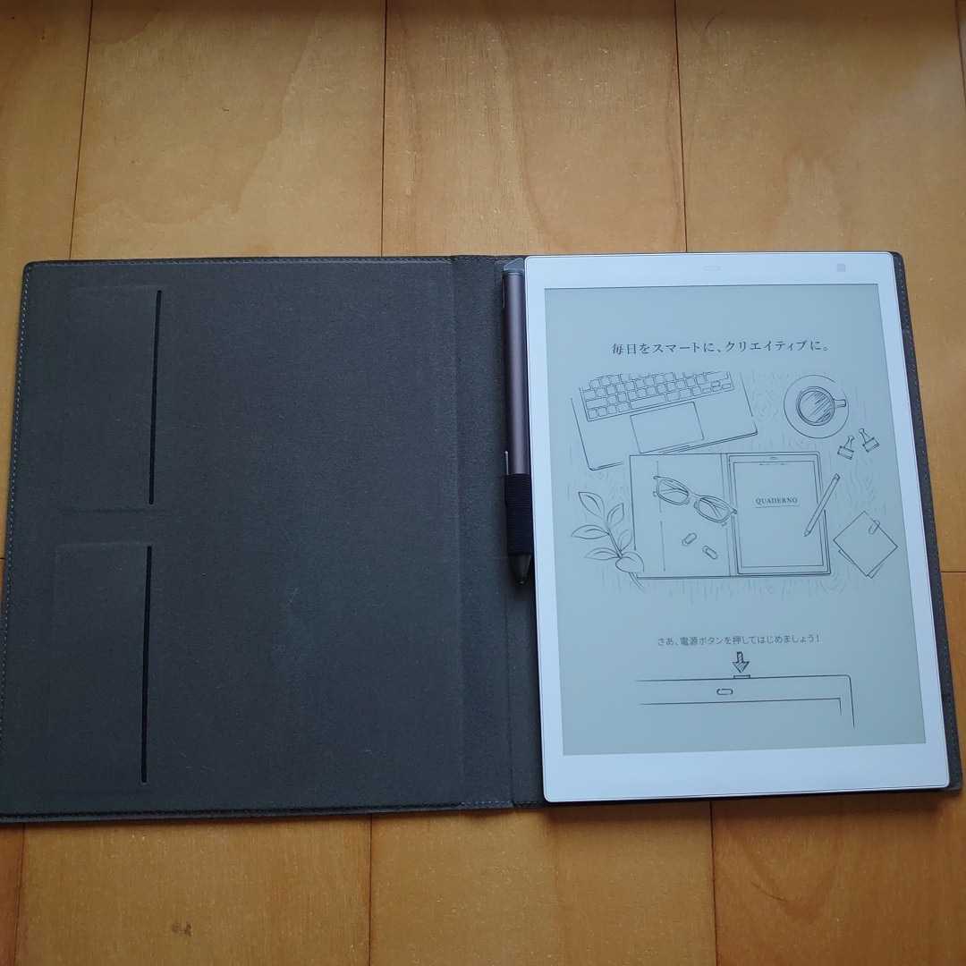 fujitsu QUADERNO クアデルノ 電子ペーパー FMV-DPP04 A5 2020年製