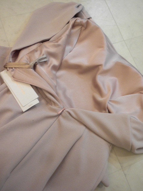  new goods 2022SS model *ITALY[RINASCIMENTO]*li not equipped men to* comfortable eminent jersey material! super beautiful smoked pink ~ tight stretch dress!S size 