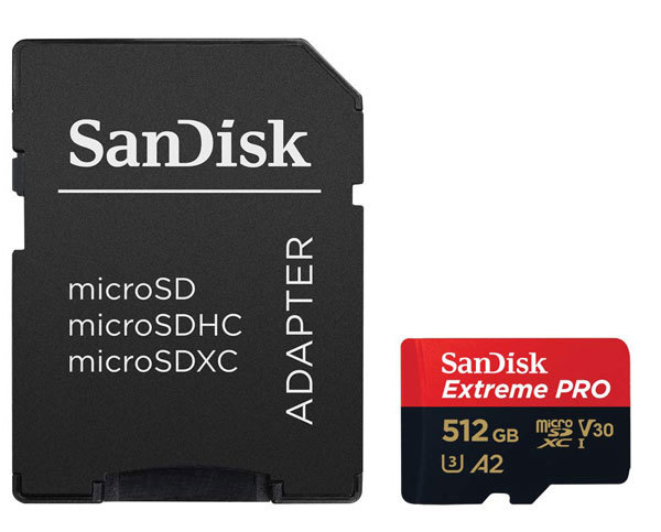 SanDisk ( サンディスク ) 512GB Extreme Pro microSDXC UHS-I アダプタ付