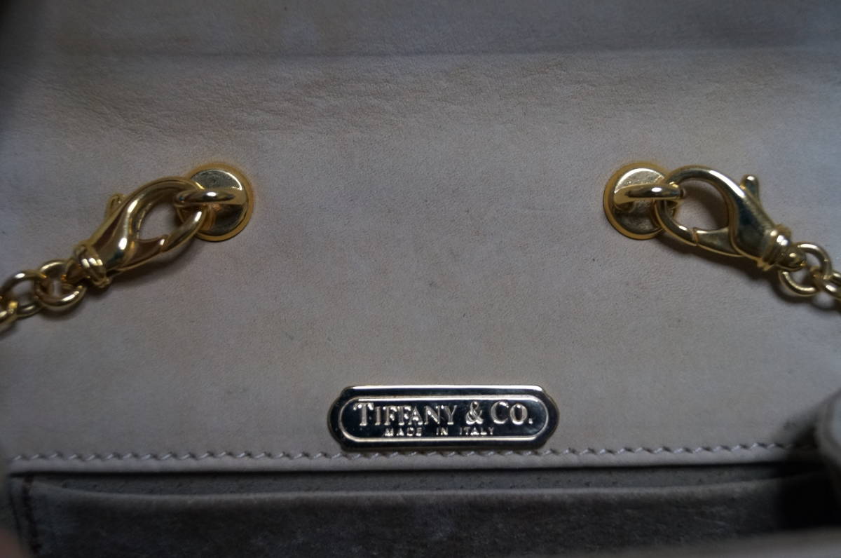 □超美品□TIFFANY&Co. ティファニー ショルダーポーチ | inmano.com.br