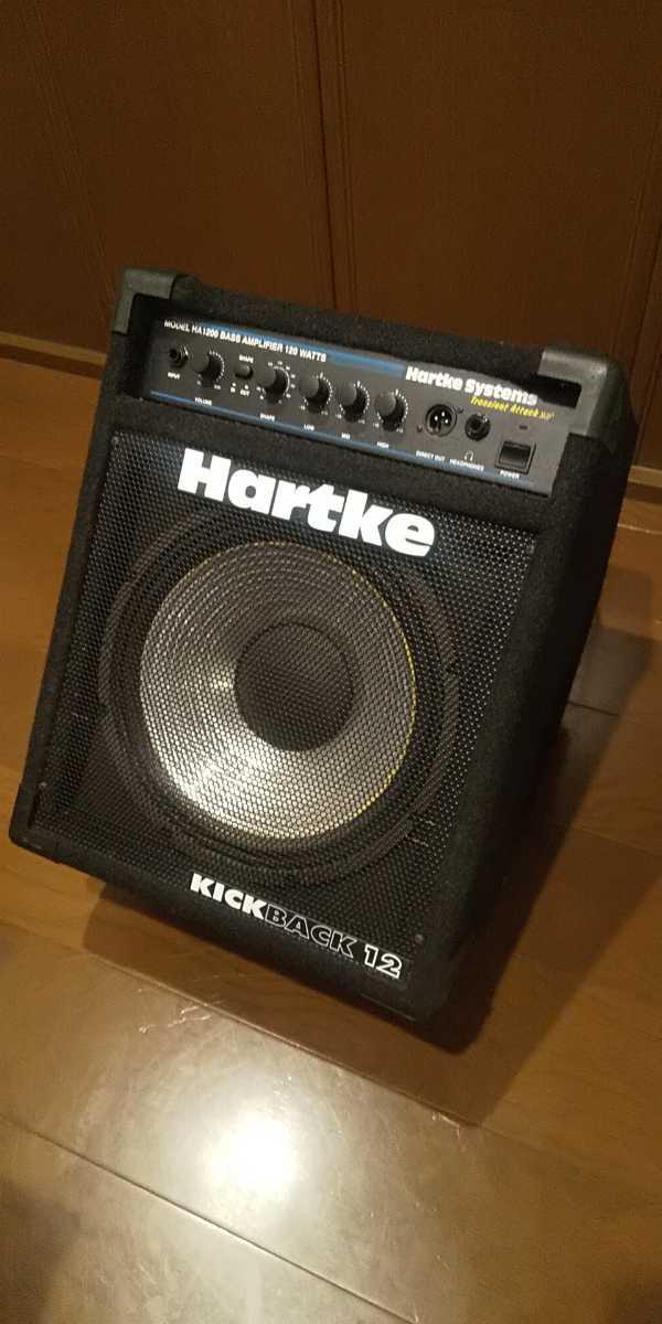 ベースアンプ Hartke ハートキー HS1200 120w キックバック