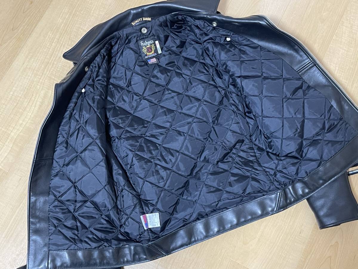 美品 Schott 613UST TALL ボア付き サイズ36 ショット ワンスター