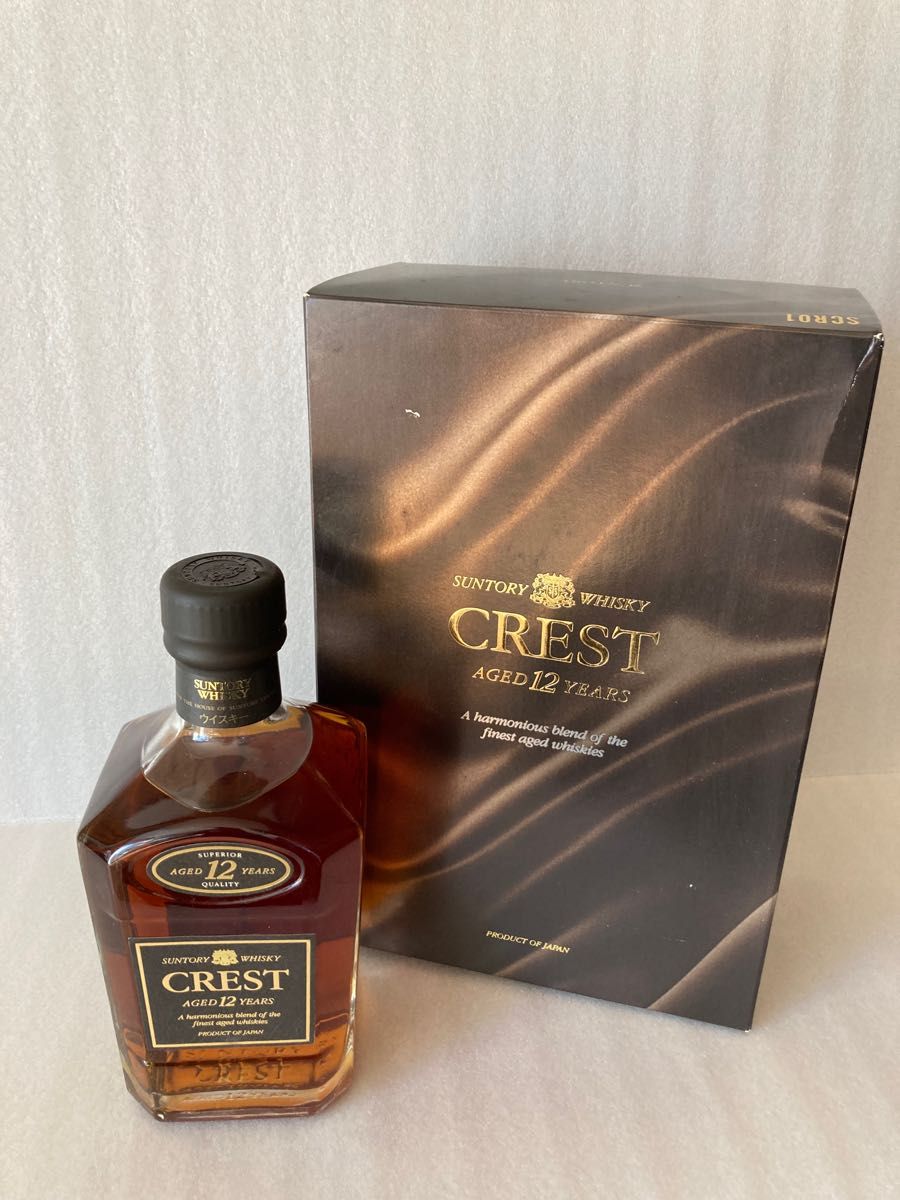 サントリー クレスト12年SUNTORY WHISKY CREST【箱入り・未開栓
