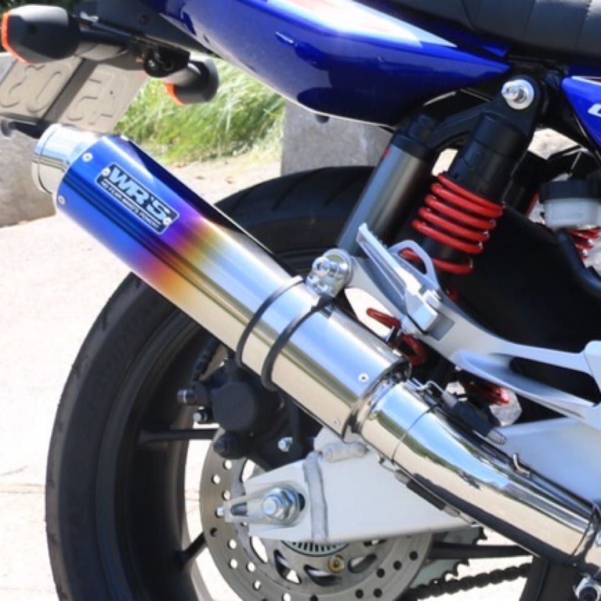 アールズギア ワイバン CB400SF CB400SB フルエキゾースト チタン