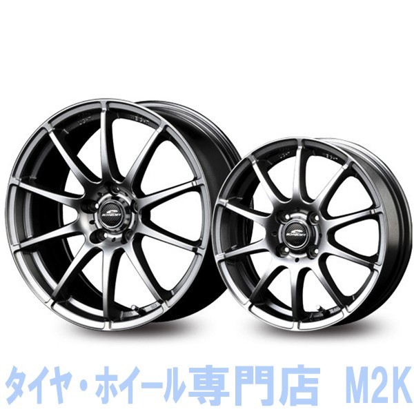 16インチ スタッグ 6.5J+48 5H-114.3 1本 ホイール グレー 業販_画像1