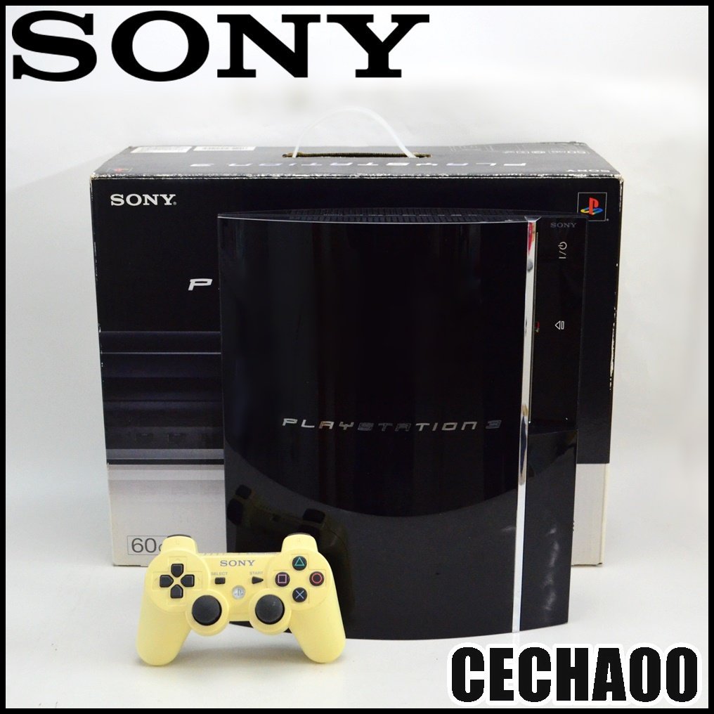 SONY プレイステーション3 CECHA00 60GB クリアブラックコントローラー