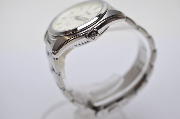 希少 美品 SEIKO AUTO MATIC メカニカル 23石 デイト 裏スケ 白文字盤 SARB035 自動巻 6R15-00C1