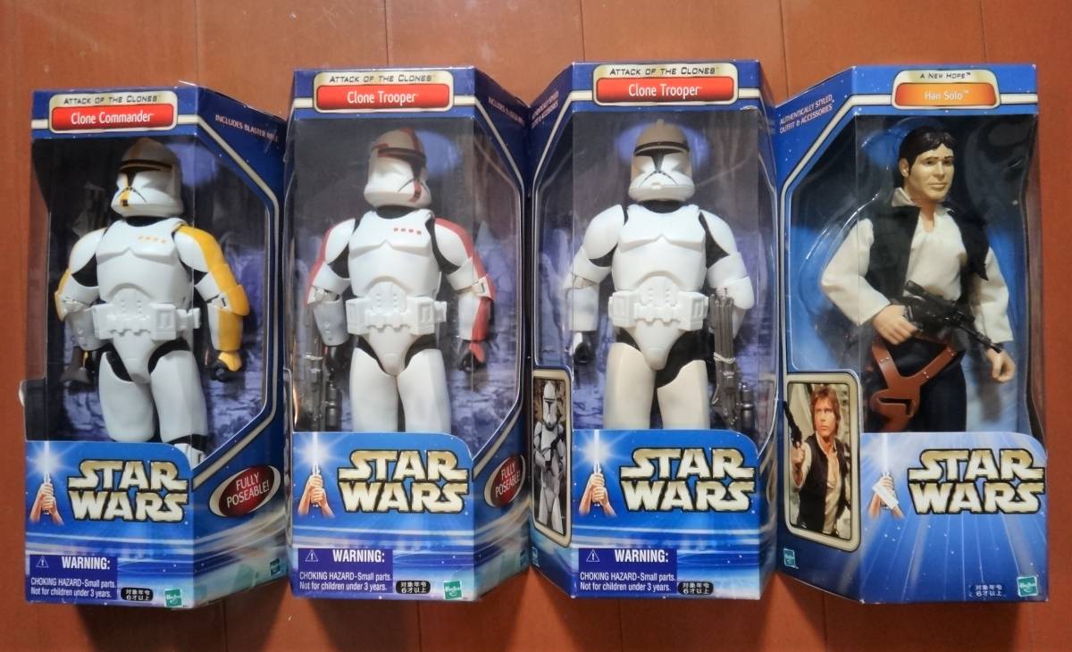 SALE/63%OFF】 スターウォーズ フィギュア 未開封 4体セット