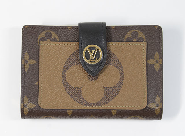 【良品】 Louis Vuitton ルイ・ヴィトン ポルトフォイユ・ジュリエット モノグラム・ジャイアントリバース 二つ折り財布 M69432 (5854)