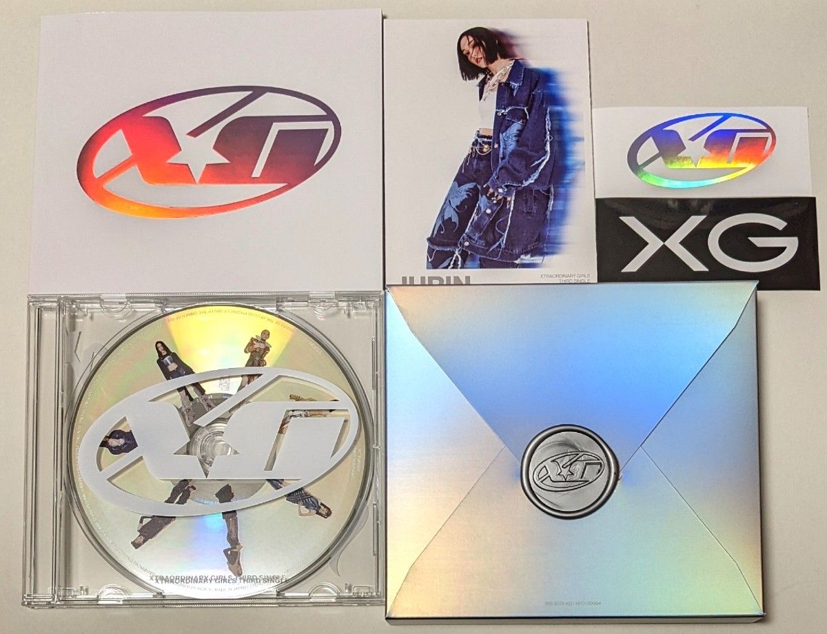XG CDアルバム「SHOOTING STAR」トレカ無し　XG shooting star 数量限定 完売品