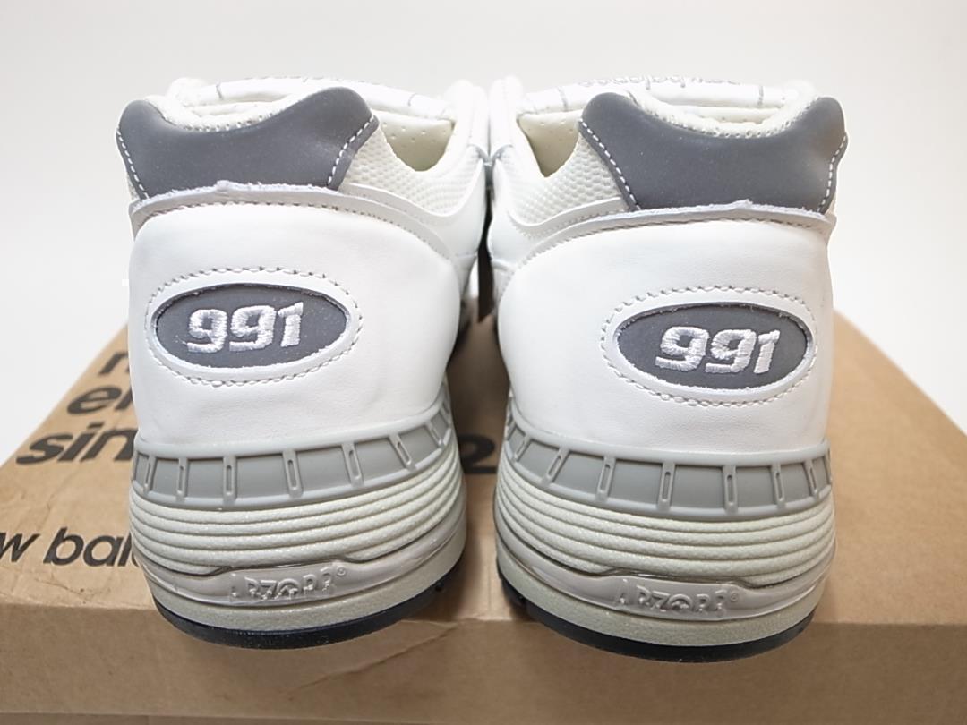 送料無料 即決】ヨーロッパ限定 日本未発売 NEW BALANCE UK製 M991WHI