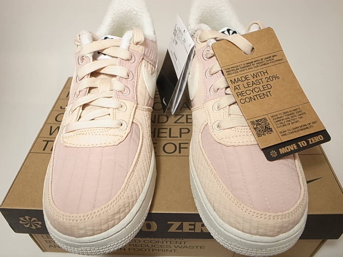 【送料無料 即決】NIKE WMNS AIR FORCE 1 '07 LXX NN PEARL WHITE/SAIL-FOSSIL STONE 24cm US7新品 国内黒タグ付 エアフォース1 DH0775-201_画像4