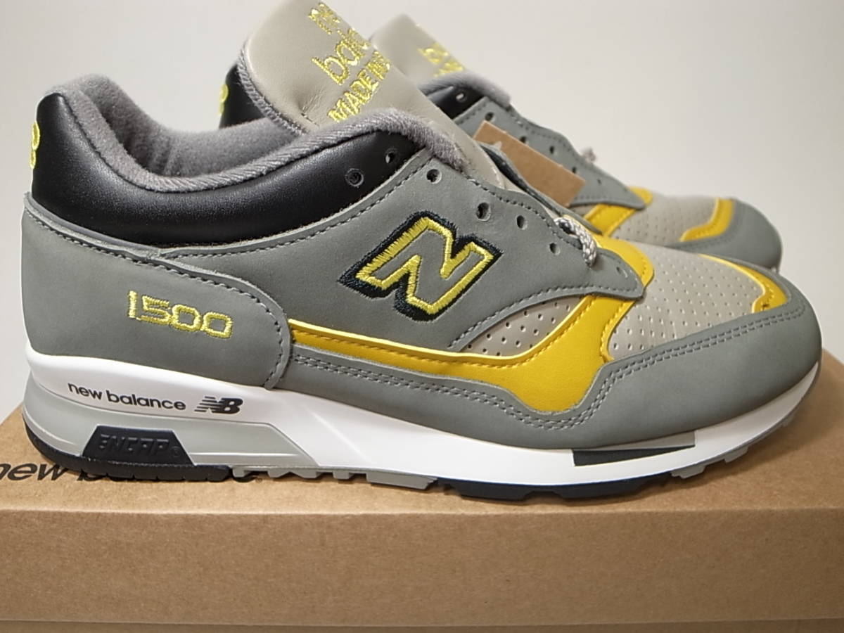 送料無料 即決】日本未発売 NEW BALANCE UK製 M1500GGY 24cm US6新品