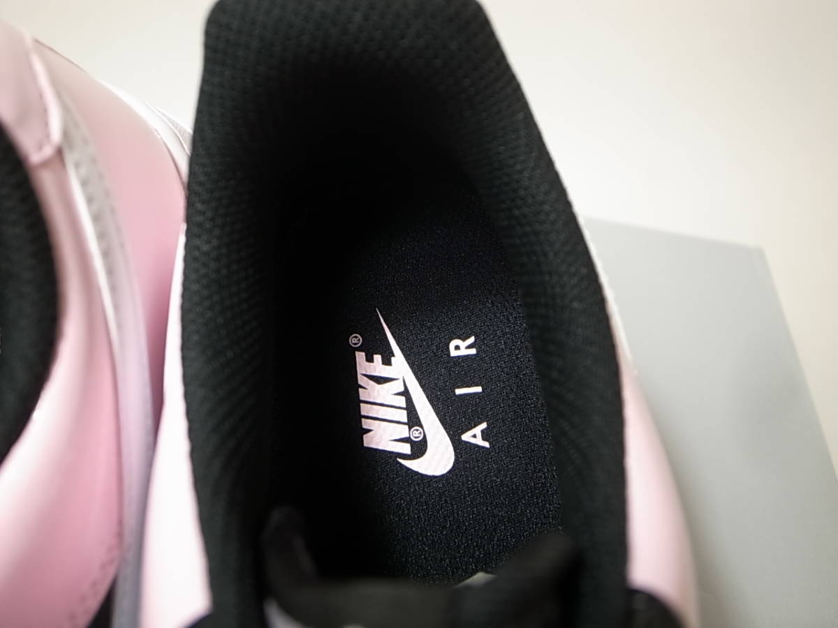 【送料無料 即決】NIKE W AIR FORCE 1 '07 ESS パテント ブラックxホワイトxピンク PINK US8/25cm 新品 DJ9942-600 エアフォース1 エナメル_画像7