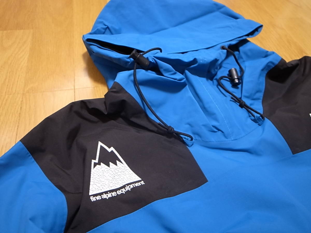 【送料無料 即決】海外限定 THE NORTH FACE ORIGINS 86 MOUNTAIN ANORAK BANFF BLUE S新品1986年マウンテンアノラック青黒ブルー日本未展開_画像3