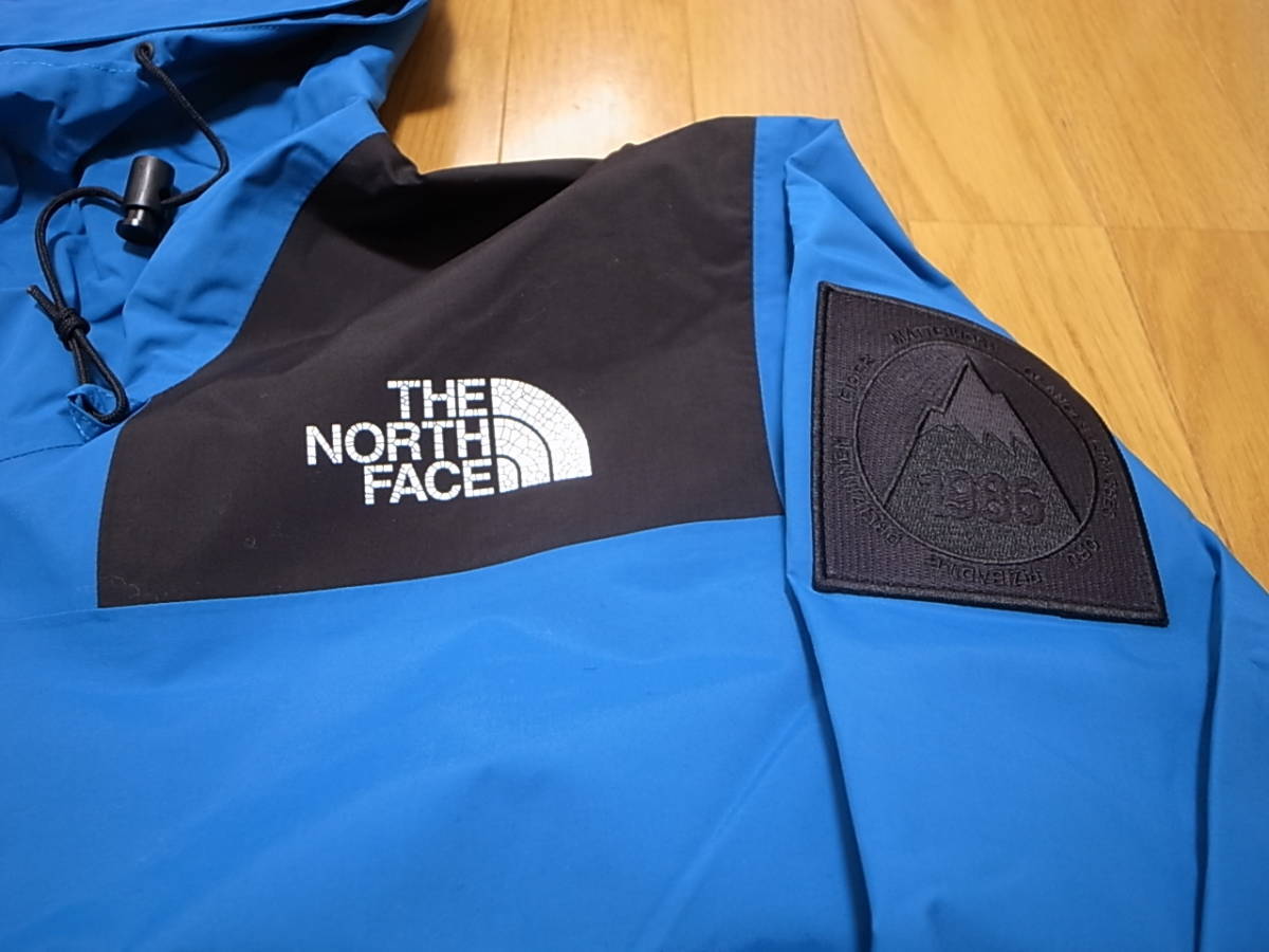 【送料無料 即決】海外限定 THE NORTH FACE ORIGINS 86 MOUNTAIN ANORAK BANFF BLUE S新品1986年マウンテンアノラック青黒ブルー日本未展開_画像4