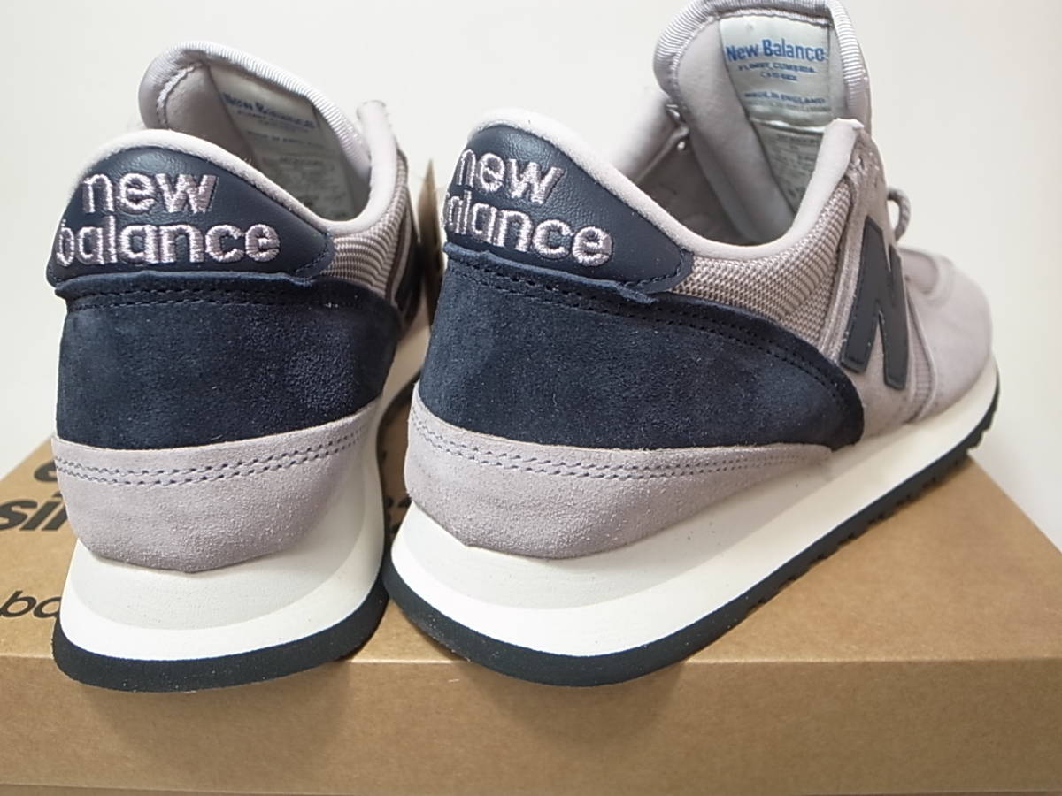 [ free shipping prompt decision ]NEW BALANCE UK made M730GGN 24.5cm US6.5 new goods GRAY NAVY gray x navy ash navy blue Britain f Lynn Be factory 40 anniversary commemoration reissue England made 