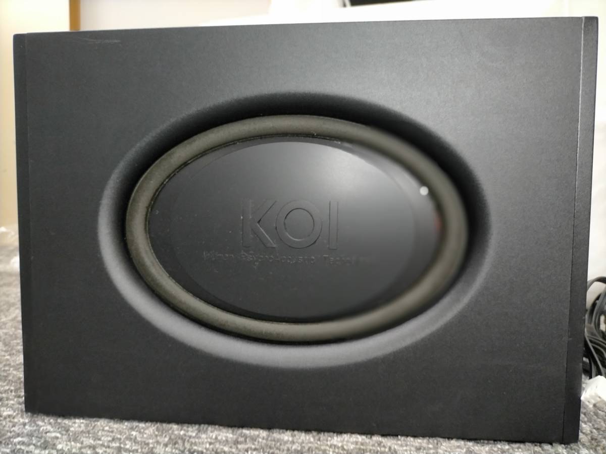 KOI Tigerパワーアンプ&スピーカーシステム KOI Tigerパワーアンプ&スピーカーシステム