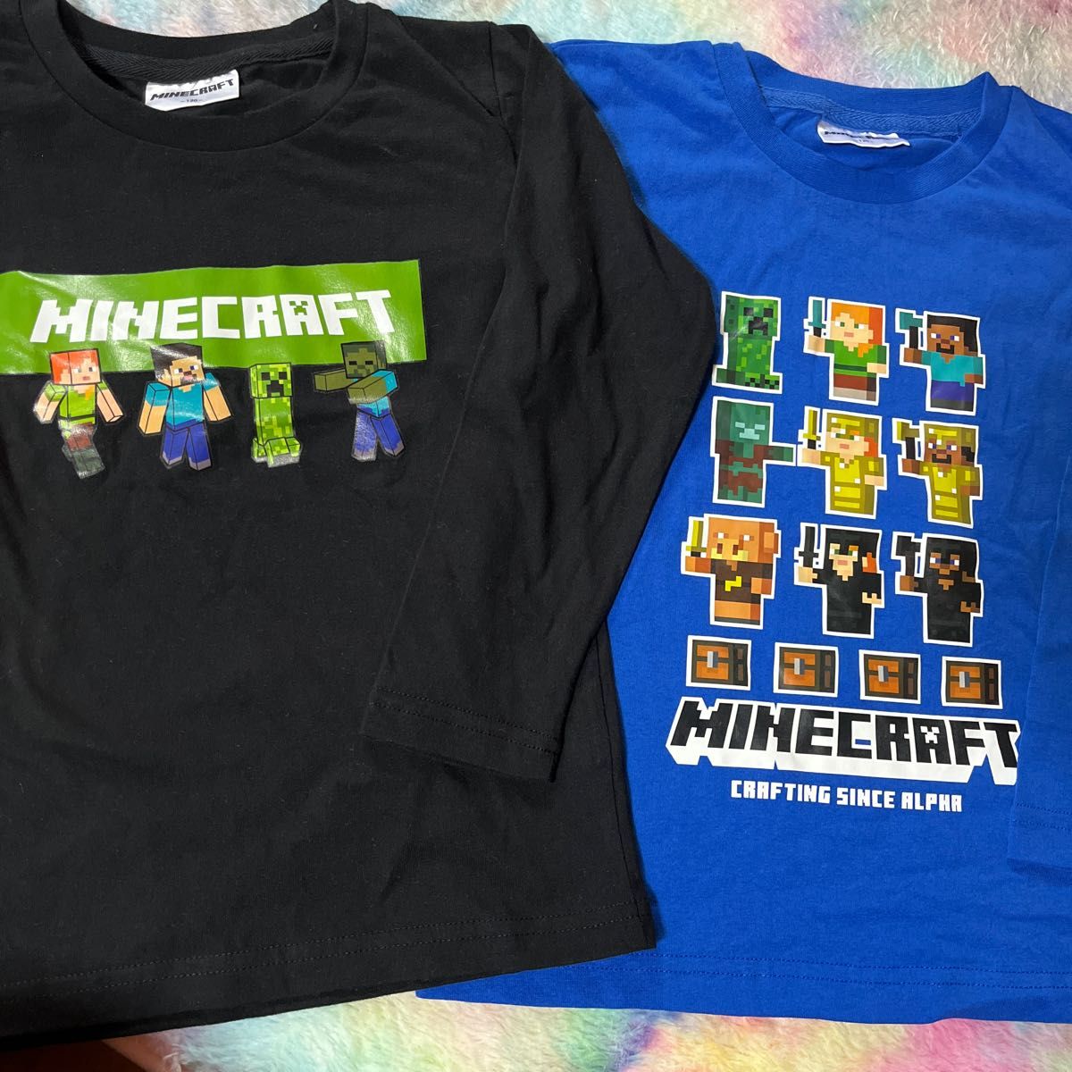 マイクラ Minecraft Tシャツ 新品 120cm 2点セット｜Yahoo