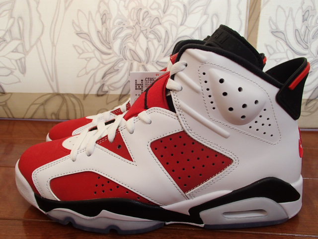 NIKE AIR JORDAN 6 carmine 2021 27.0cm | www.myglobaltax.com