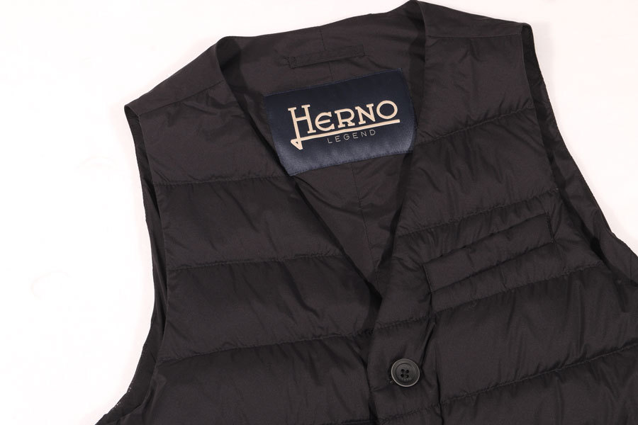 HERNO(ヘルノ) ダウンベスト PI002ULE ブラック 46 29423 【W29424