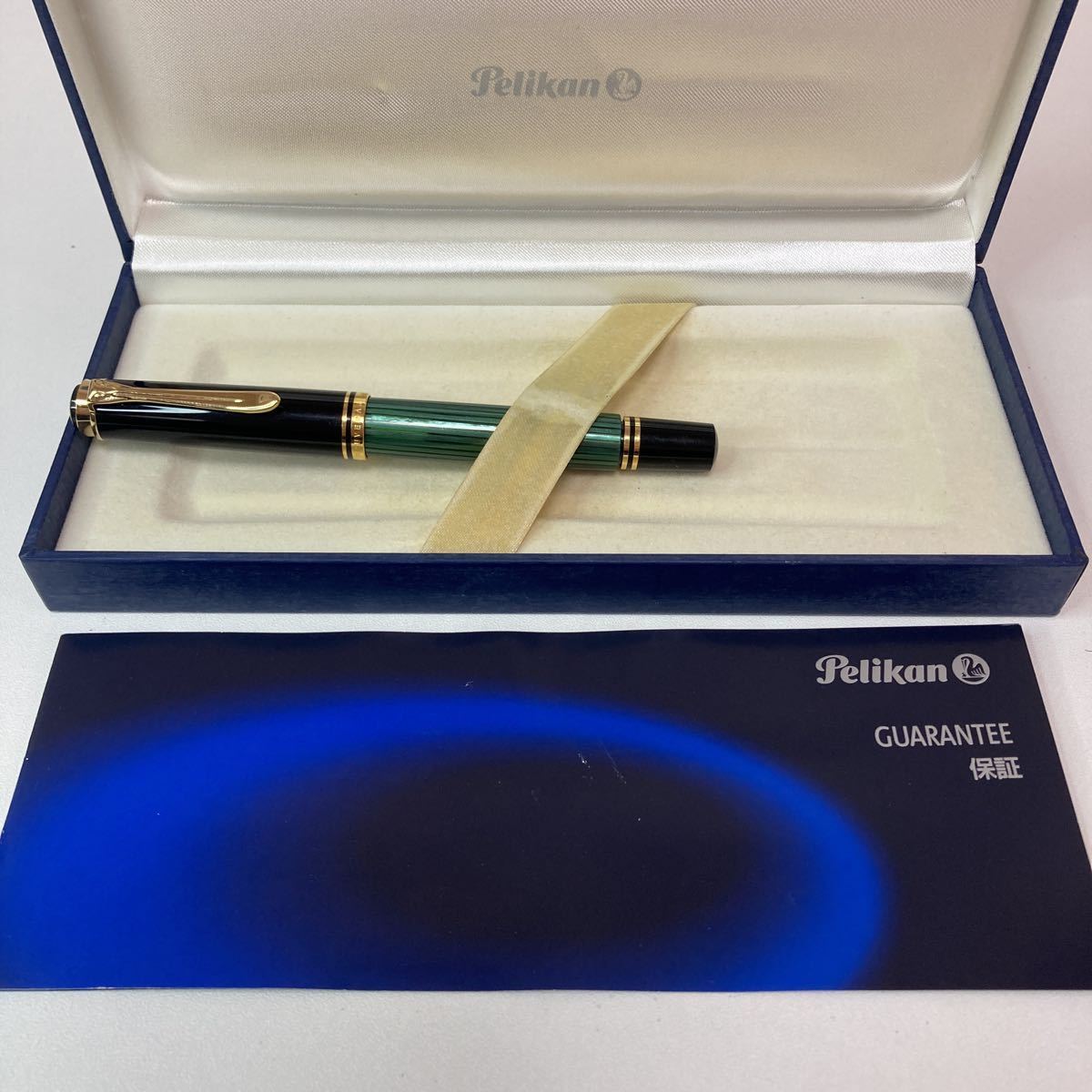あすつく】【あすつく】Pelikan #500 字幅EF 青縞 ペリカン万年筆 事務