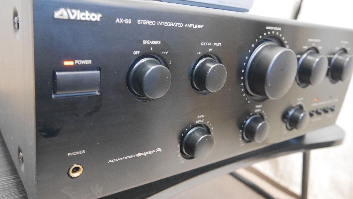 Victor ビクター AX-S5 プリメインアンプ 中古美品 少し難あり Victor ビクター AX-S5 プリメインアンプ 中古美品 少し難あり