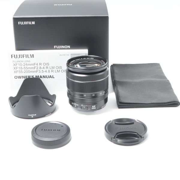 2426☆新品級☆ FUJIFILM 標準ズームレンズ XF18-55mmF2.8-4 R OIS
