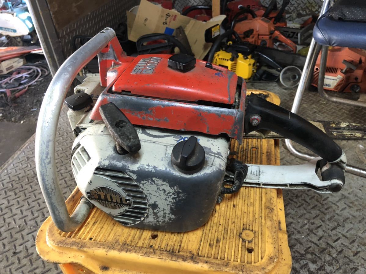 Yahoo!オークション - STIHL スチールエンジンチェンソー 041AV Yahoo!オークション - STIHL スチールエンジンチェンソー 041AV