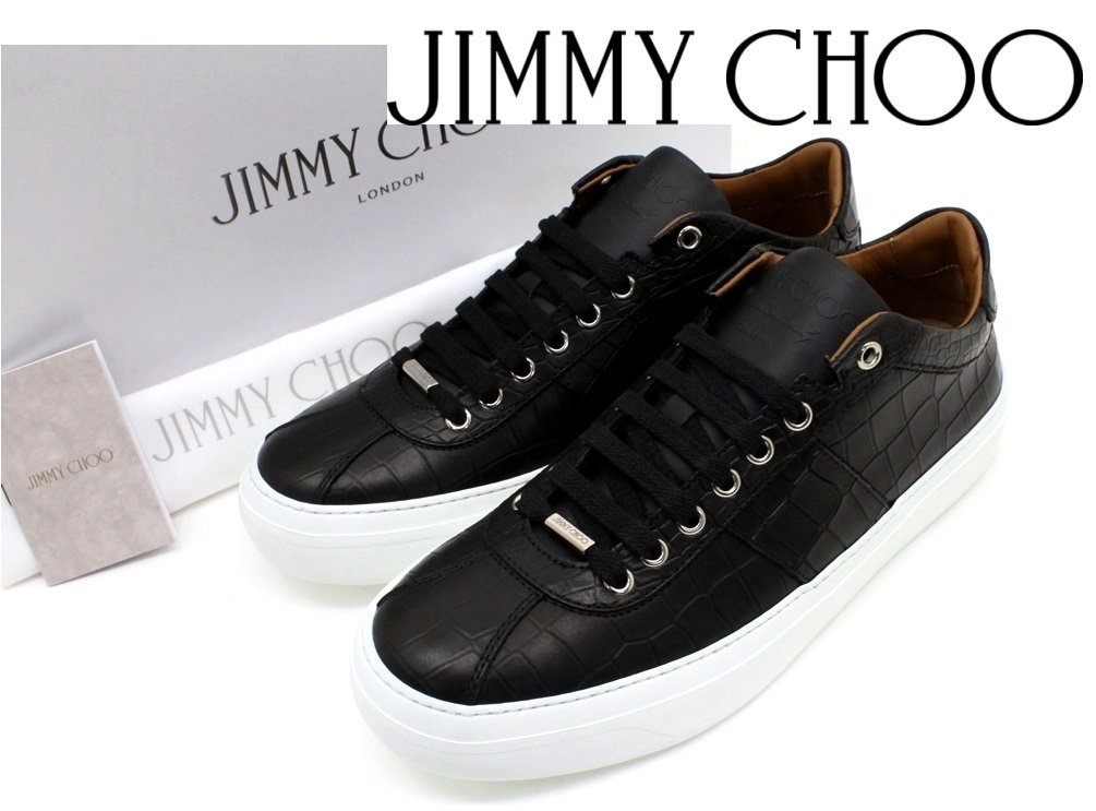 JIMMY CHOO クロコ型押しスリッポン fkip.unmul.ac.id