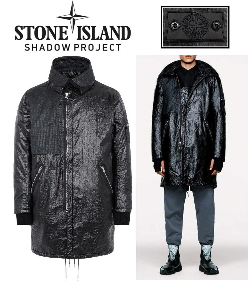 レッド系 STONE ISLAND SHADOW PROJECT 中綿コート L - 通販