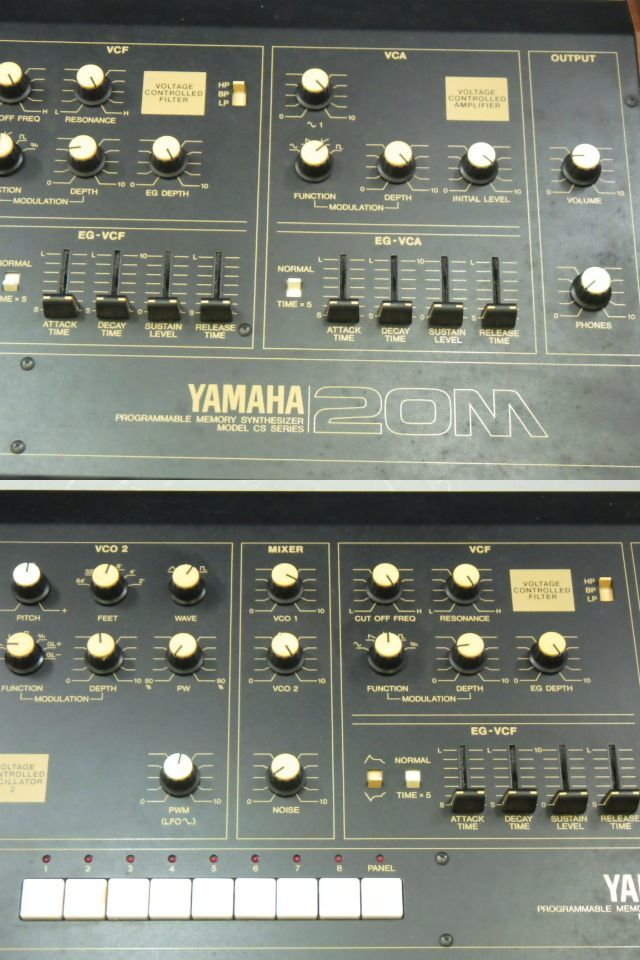 されました z3A118Z100 YAMAHA ヤマハ CS-20M アナログシンセサイザー