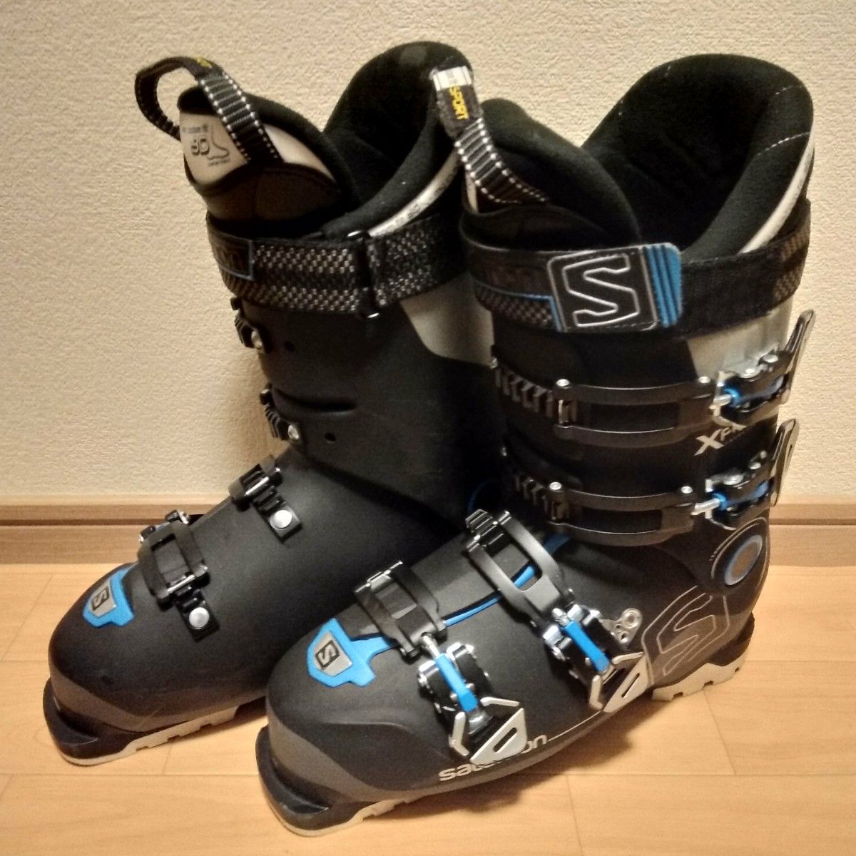 SALOMON サロモン スキーブーツ 27cm〜27.5cm 足幅広め！ - ブーツ(男性用)