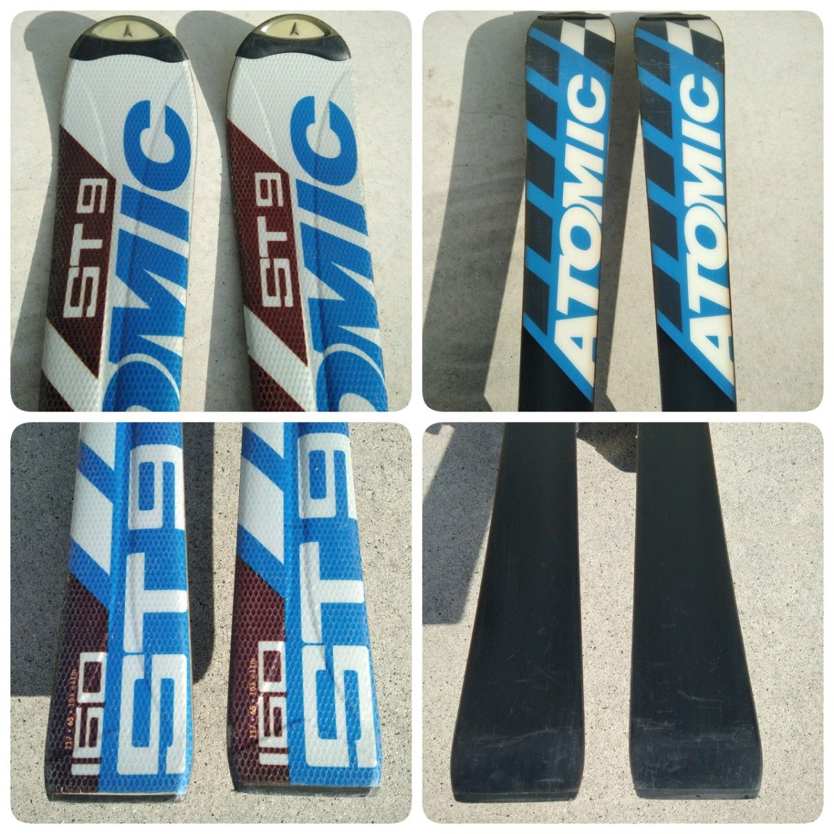 ATOMIC ST9 160cm R11 キレキレの小回りが簡単にできるスキー板 ATOMIC ST9 160cm R11 キレキレの小回りが簡単にできるスキー板