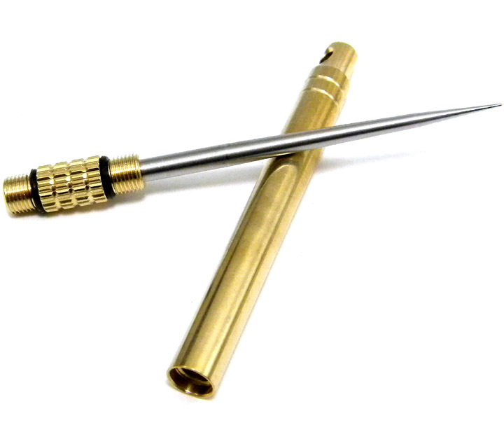 [ new goods ][ free shipping ] * titanium alloy + brass *.. for . inserting nail . branch /.. for pi King toe Spick outdoor tool 