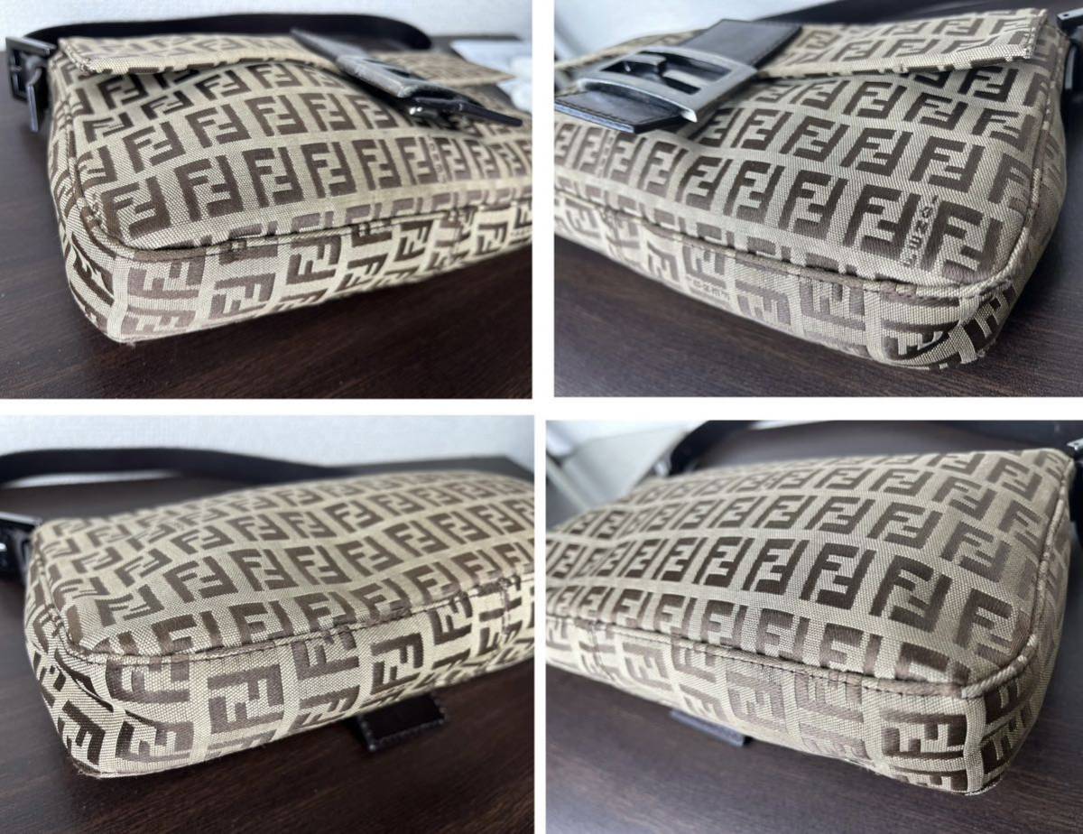 良品☆『FENDI フェンディ ズッカ マンマバケット ワンショルダー