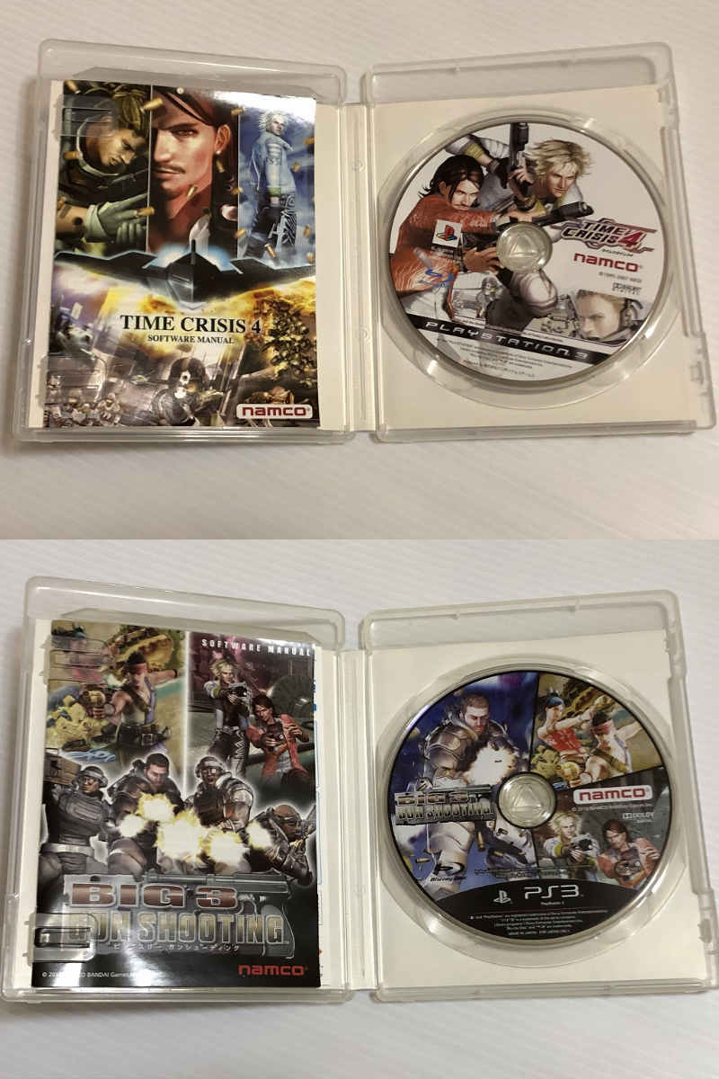 PS3 タイムクライシス4 ガンコン3同梱版+ビッグスリー ガン