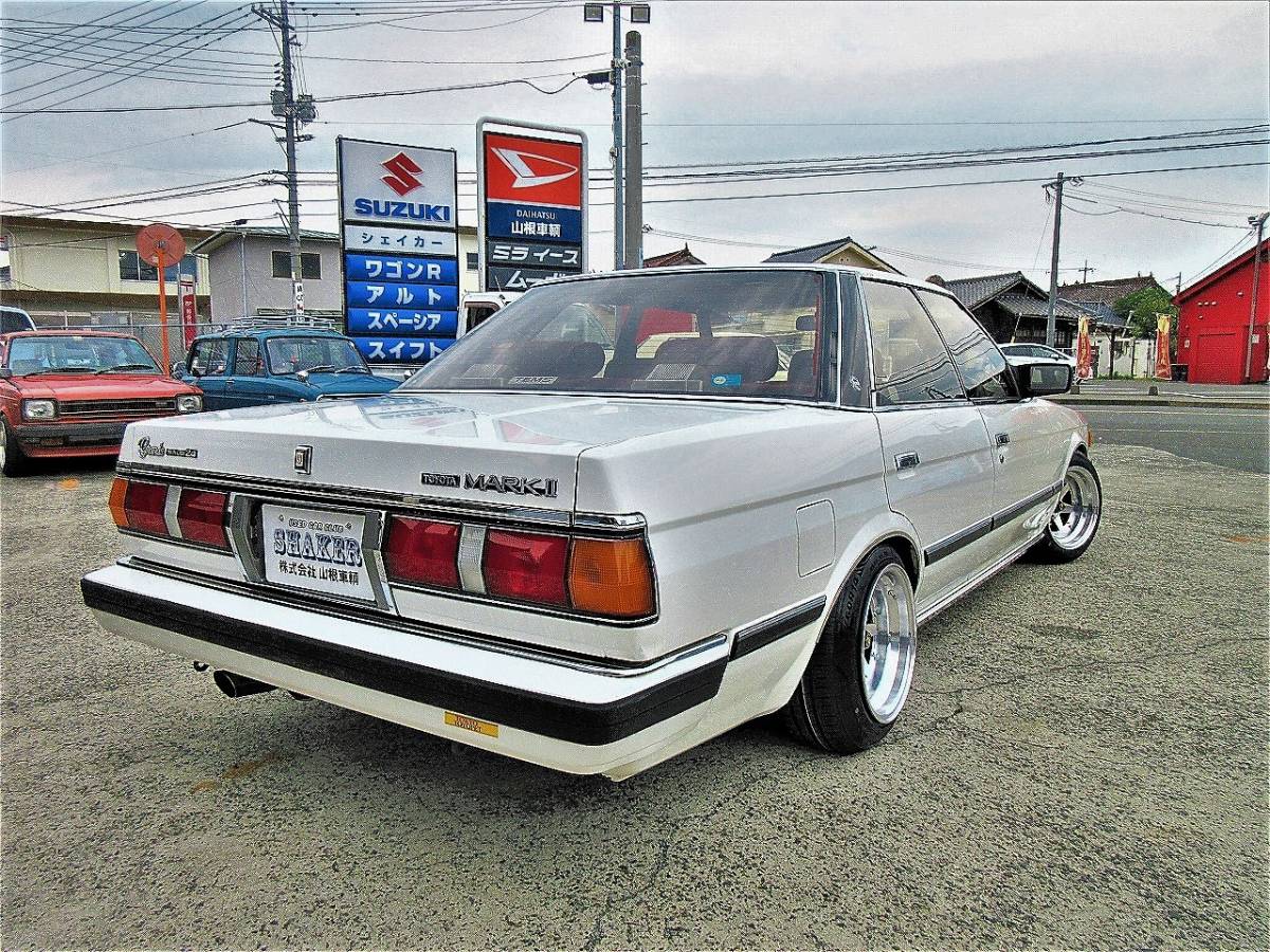 ⑭ 新品タイヤ組込済！復刻版 ロンシャンXR-4 Long Champ XR4 14インチ 8J-13 9J±0 前後サイズ違い 4H 114.3 4本 本州四国九州送料無料⑤_画像1