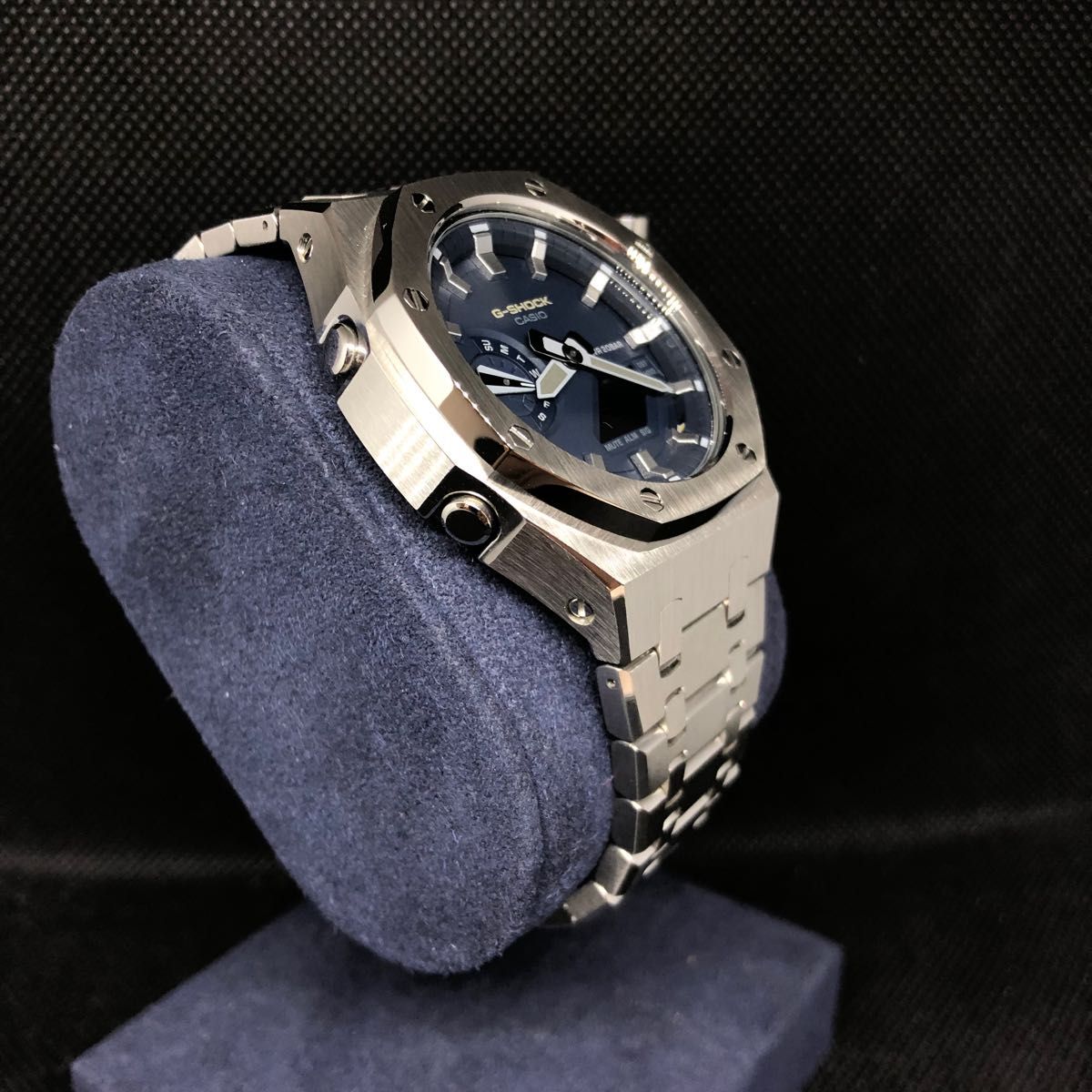 GA-2110本体付き ステンレスベルトセット カシオーク カスタム Gショック 4