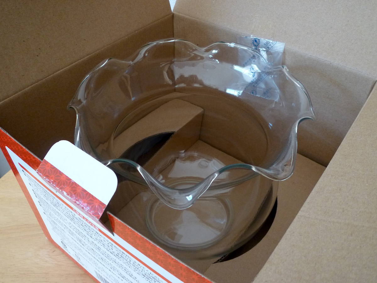 GEX ジェックス　金魚鉢　2.2リットル　ガラス製〈 酸素ブロック1個付き 〉中サイズ　観賞魚ケース　新品・自宅保管品_画像5
