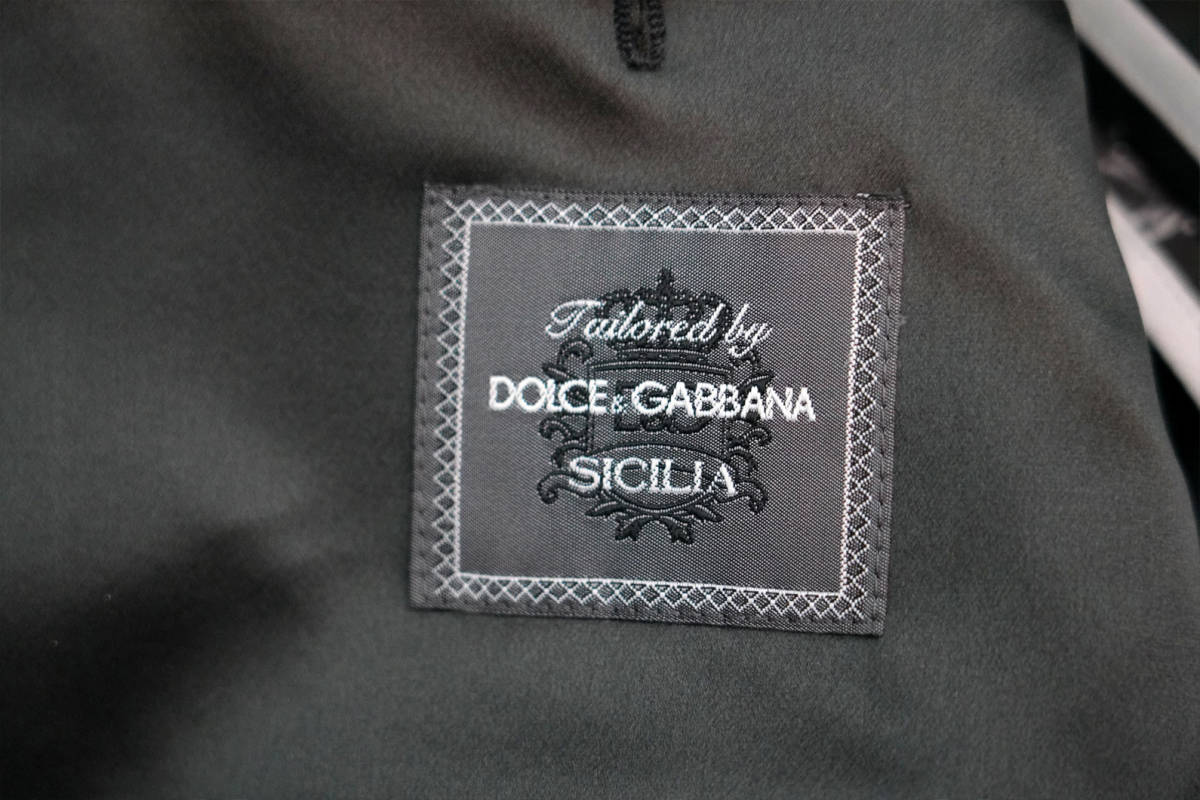  не использовался товар * Dolce & Gabbana DOLCE&GABBANA 2016SS коллекция шелк si Chile a bird принт tailored jacket (50)