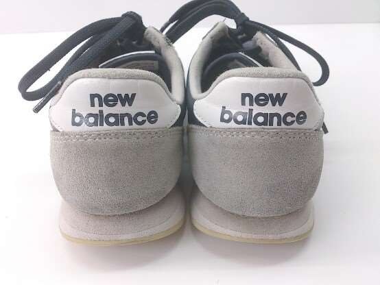New Balance New balance U220FN sport casual scratch, dirt, crack equipped. low cut sneakers 24cm navy 1301000007327
