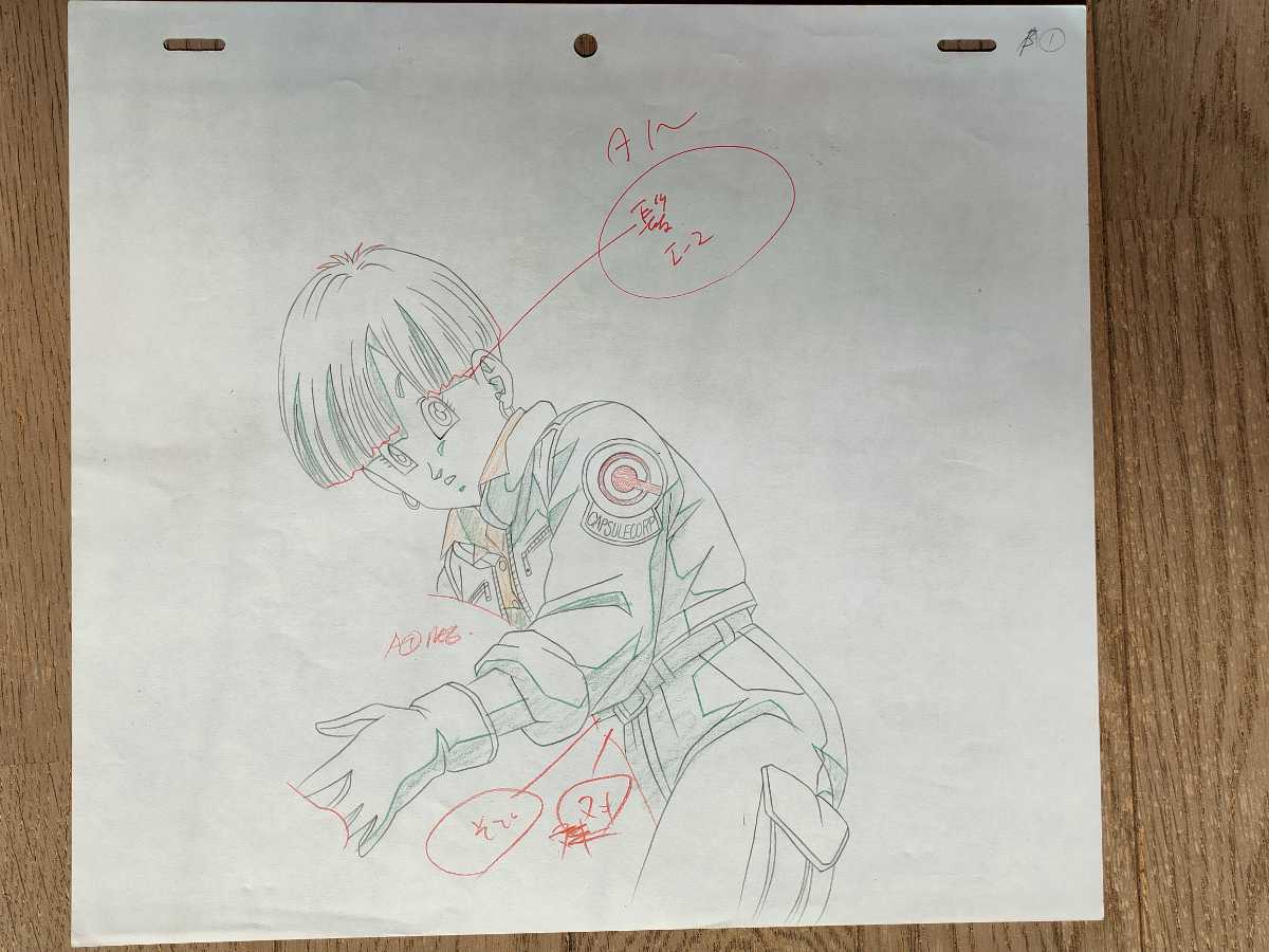 激安通販 ドラゴンボール ビーデル セル画 背景 原画付属
